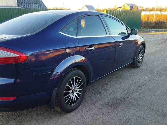 2008 Ford Mondeo IV, синий, 600000 рублей - вид 6