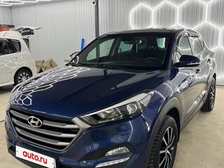 2017 Hyundai Tucson III, синий, 1830000 рублей, вид 1