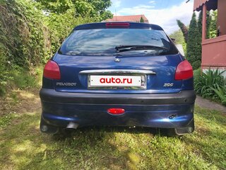 2002 Peugeot 206, синий, 180000 рублей, вид 5