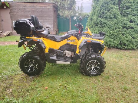2020 Stels ATV-650 Guepard Trophy, жёлтый, 750000 рублей, вид 5