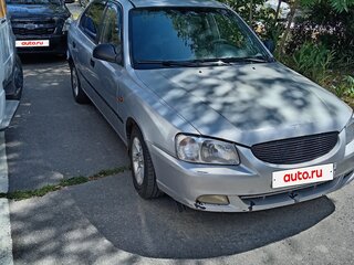 2006 Hyundai Accent ТагАЗ II, серебристый, 300000 рублей, вид 3