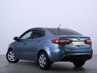 2013 Kia Rio 5-speed III, голубой, 599000 рублей, вид 4