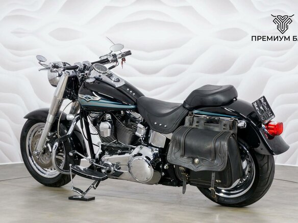 2007 Harley-Davidson Fat Boy, чёрный, 785000 рублей - вид 7