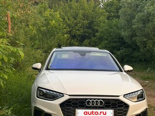 2020 Audi A4 40 TFSI V (B9) Рестайлинг, белый, 3500000 рублей, вид 3