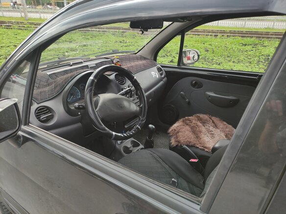 2012 Daewoo Matiz I Рестайлинг, чёрный, 190000 рублей - вид 6