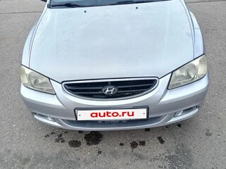 2008 Hyundai Accent ТагАЗ II, серебристый, 300000 рублей, вид 1