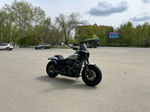 2020 Harley-Davidson Fat Bob, серебристый, 2180000 рублей - вид 13