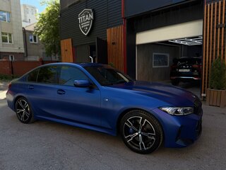 2022 BMW 3 серии 320i VII (G2x) Рестайлинг, синий, 4700000 рублей, вид 5