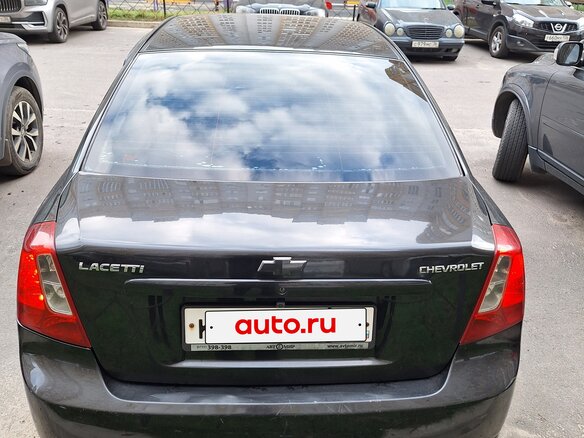 2011 Chevrolet Lacetti I, чёрный, 420000 рублей - вид 5