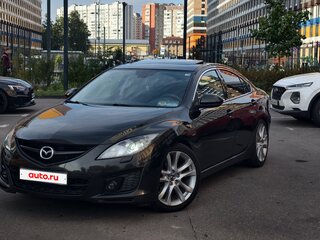 2008 Mazda 6 II (GH), чёрный, 810000 рублей, вид 1