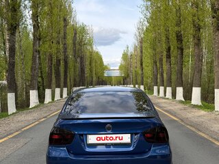 2007 BMW 3 серии 320i V (E90/E91/E92/E93), синий, 1300000 рублей, вид 4