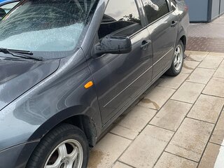 2014 Lada (ВАЗ) Granta I, серебристый, 415000 рублей, вид 4