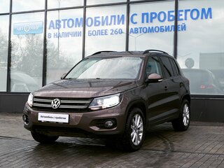 2016 Volkswagen Tiguan I Рестайлинг, коричневый, 1365000 рублей, вид 1