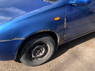 2006 Lada (ВАЗ) Kalina I, синий, 100000 рублей, вид 4