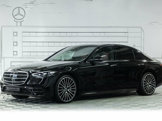 2024 Mercedes-Benz S-Класс 500 4MATIC VII (W223), чёрный, 24318300 рублей, вид 1