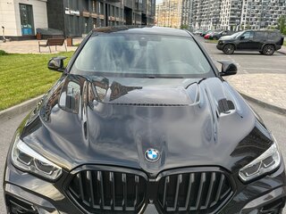 2021 BMW X6 40d III (G06), чёрный, 13500000 рублей, вид 3