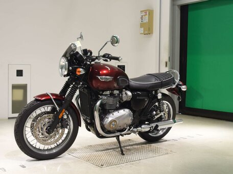 2016 Triumph Bonneville T120, красный, 899000 рублей, вид 4
