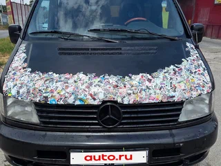2001 Mercedes-Benz Vito 112 CDI I (W638), чёрный, 650000 рублей, вид 1