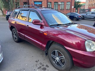 2004 Hyundai Santa Fe I, красный, 990000 рублей, вид 2