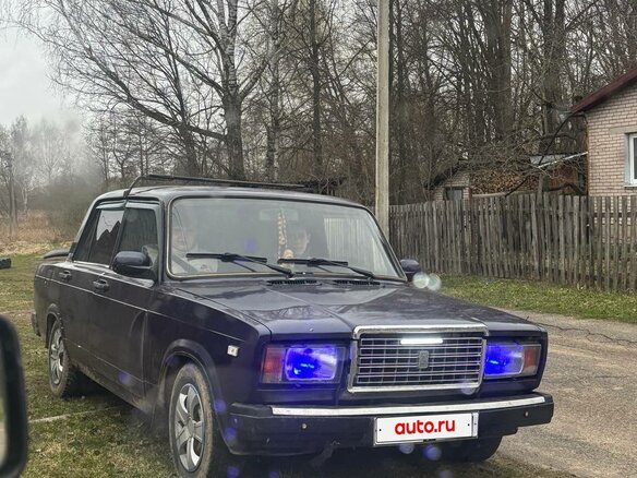 2004 Lada (ВАЗ) 2107, фиолетовый, 160000 рублей - вид 5