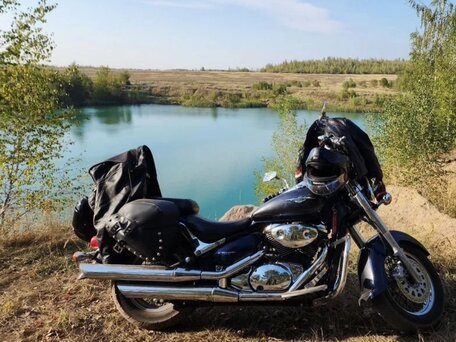 2006 Suzuki Intruder VL 400 Classic, синий, 330000 рублей, вид 1