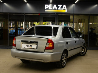 2008 Hyundai Accent ТагАЗ II, серебристый, 410000 рублей, вид 4