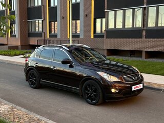 2008 Infiniti EX35 I (J50), пурпурный, 850000 рублей, вид 2