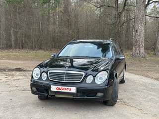 2003 Mercedes-Benz E-Класс 200 III (W211, S211), чёрный, 640000 рублей, вид 1