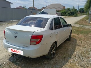 2012 Lada (ВАЗ) Granta I, белый, 415000 рублей, вид 4