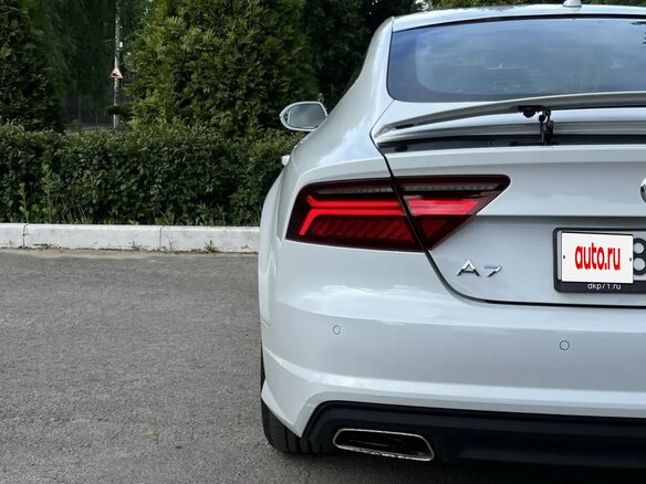 2014 Audi A7 I (4G) Рестайлинг, белый, 2340000 рублей - вид 26