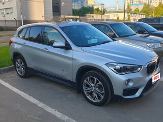 2017 BMW X1 20d xDrive II (F48), серебристый, 2930000 рублей, вид 4