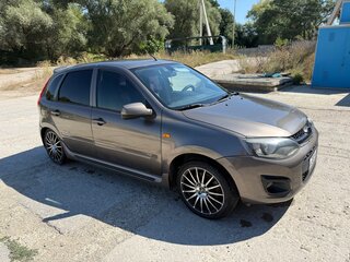 2014 Lada (ВАЗ) Kalina Sport II, коричневый, 585000 рублей, вид 4