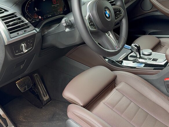 2022 BMW X4 20i II (G02) Рестайлинг, чёрный - вид 9