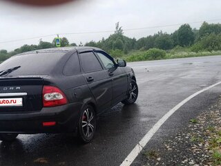 2010 Lada (ВАЗ) Priora I, чёрный, 270000 рублей, вид 2