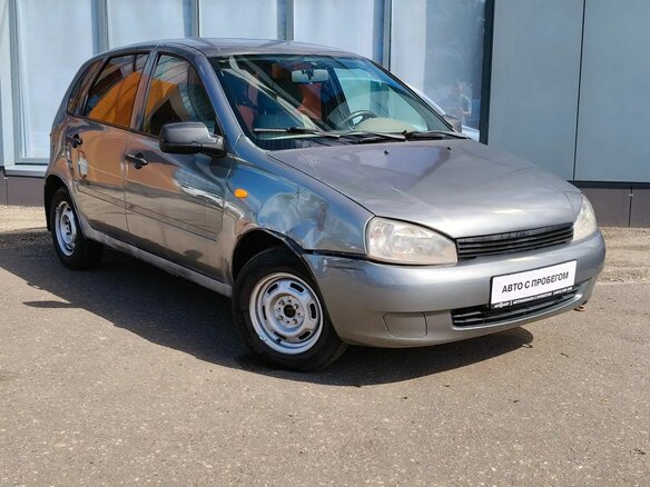 2011 Lada (ВАЗ) Kalina I, серый - вид 1