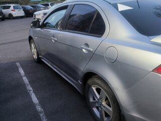 2008 Mitsubishi Lancer X, серебристый, 700000 рублей, вид 4