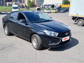 2019 Lada (ВАЗ) Vesta I, чёрный, 850000 рублей, вид 4