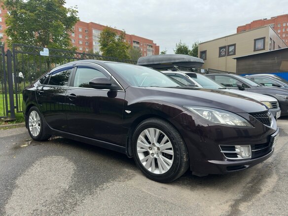 2008 Mazda 6 II (GH), пурпурный, 700000 рублей - вид 5