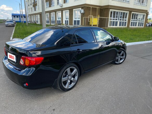 2008 Toyota Corolla AMT X (E140, E150), чёрный, 865000 рублей - вид 10