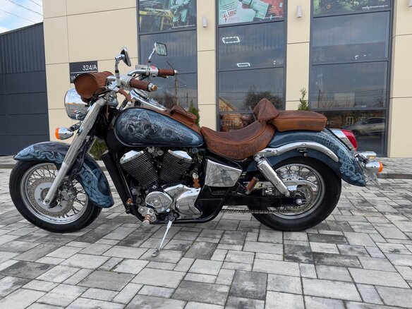 2003 Honda Shadow 750, синий, 690000 рублей - вид 21