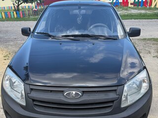 2014 Lada (ВАЗ) Granta I, чёрный, 375000 рублей, вид 1