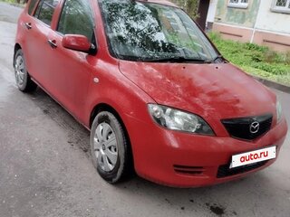 2003 Mazda Demio II (DY), красный, 350000 рублей, вид 1