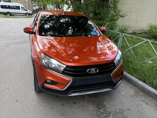 2018 Lada (ВАЗ) Vesta I, оранжевый, 849000 рублей, вид 2