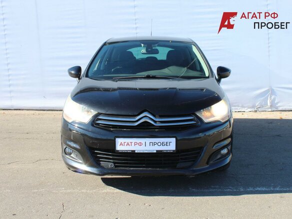 2011 Citroen C4 II, чёрный - вид 1