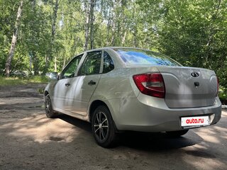 2013 Lada (ВАЗ) Granta I, серебристый, 399000 рублей, вид 3