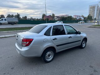 2013 Lada (ВАЗ) Granta I, серебристый, 185000 рублей, вид 3