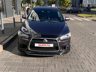 2008 Mitsubishi Lancer X, синий, 850000 рублей, вид 3
