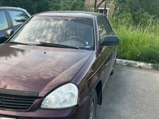 2008 Lada (ВАЗ) Priora I, пурпурный, 120000 рублей, вид 2