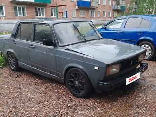 2007 Lada (ВАЗ) 2107, зелёный, 140000 рублей, вид 4