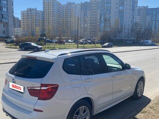 2014 BMW X3 20i xDrive II (F25) Рестайлинг, белый, 1780000 рублей, вид 3